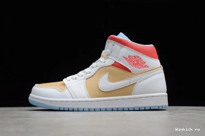 SE AIR - MID JORDAN 1 (W) SESAME 0726